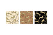 Hand Drawn Wild Leopards, a Wallpaper Graphic by MalyskaStudio (Thumbnail 6 of 17)