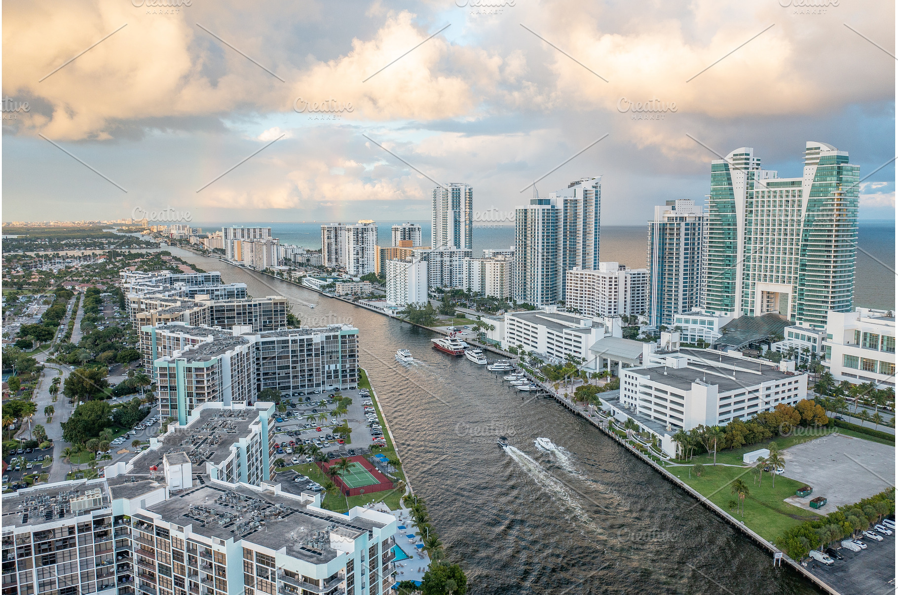Hallandale and Miami Beach Florida, a Nature Photo by Always Wanderlust