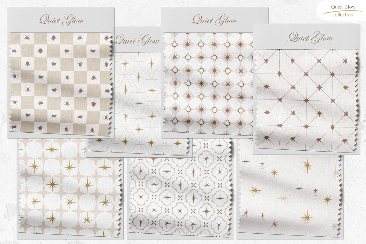 Quiet Glow - Seamless Patterns, a Pattern Graphic by InaCorart (Photo 6 of 10)