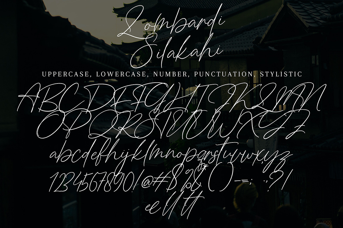 Lombardi Silakahi, a Handwritten Font by pineungtype (Photo 8 of 8)