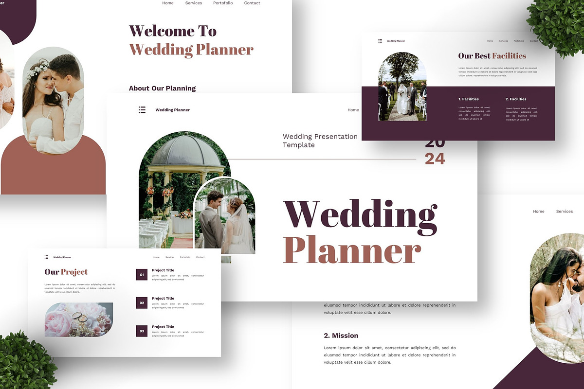 Wedding Planner - Weding GSL, a Presentation Template by Deepslide Studio (Photo 3 of 6)