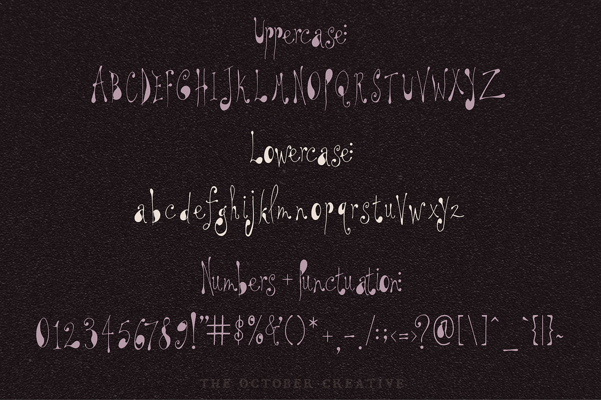 Hexstruck Spiky Display Font, a Handwritten Font by The October Creative (Photo 2 of 8)