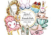 French Girl, an Illustration by HeidiCIllustration (Thumbnail 1 of 3)