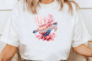 watercolor turtle Clipart, an Illustration by Designworld (Thumbnail 7 of 8)