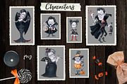 Halloween Party, a Decorative Illustration by Yuliya Art (Thumbnail 2 of 10)