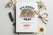 Mardi Gras Hand-drawn PNG Bundle, an Object Illustration by GlitterCraft (Thumbnail 21 of 101)