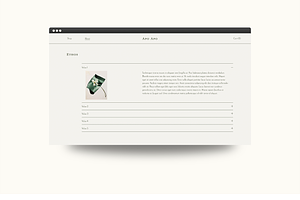 Apo - Squarespace Website Template