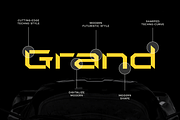 Noland - Sport Futuristic Font, a Sans Serif Font by Hamz Studio (Thumbnail 10 of 12)
