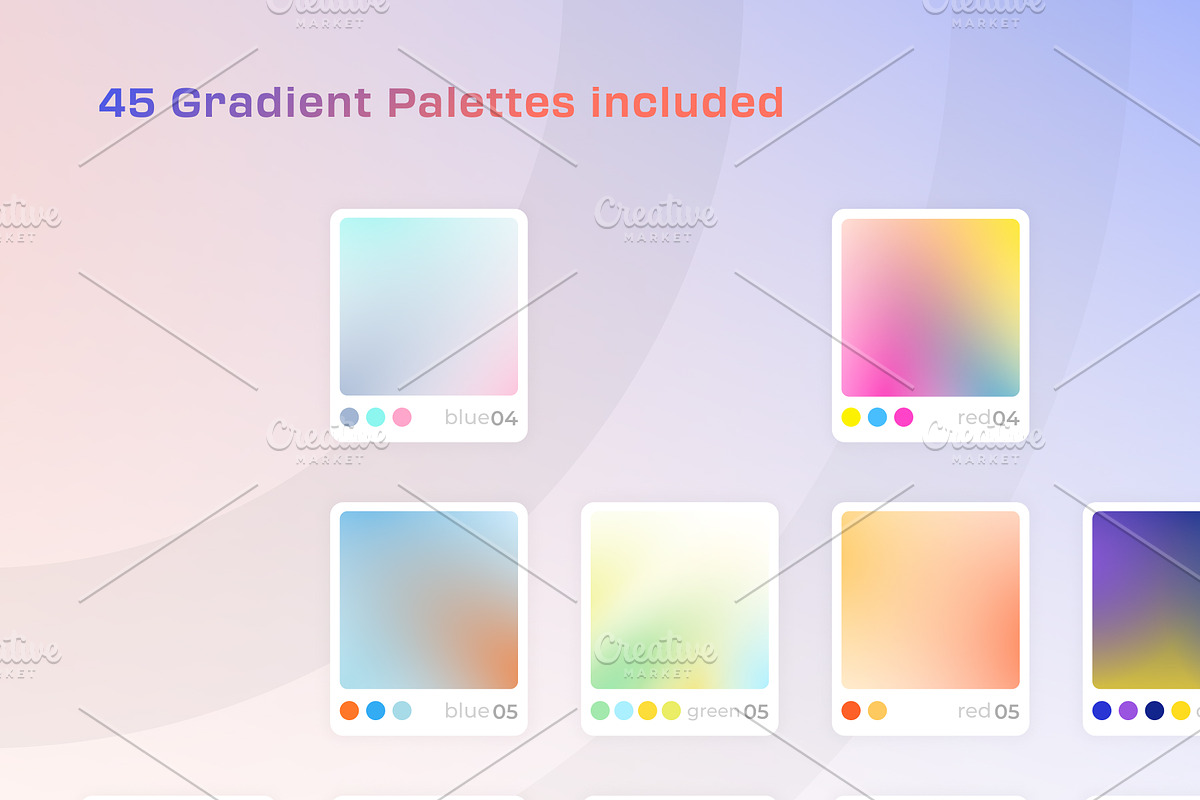 GradieaKit Web3 Gradient Backgrounds, a Templates & Theme by 80.design (Photo 5 of 8)