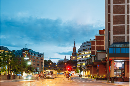 Oslo, Norway. Tram Departs From A, an Architecture Photo by Our Amazing World