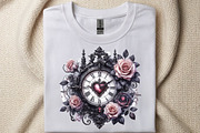 Gothic Valentine Clipart Set, an Illustration by SinaCreation (Thumbnail 6 of 11)