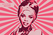 Vector Portrait Photo Effect, a Layer Style Add-On by McLittle Stock (Thumbnail 1 of 2)
