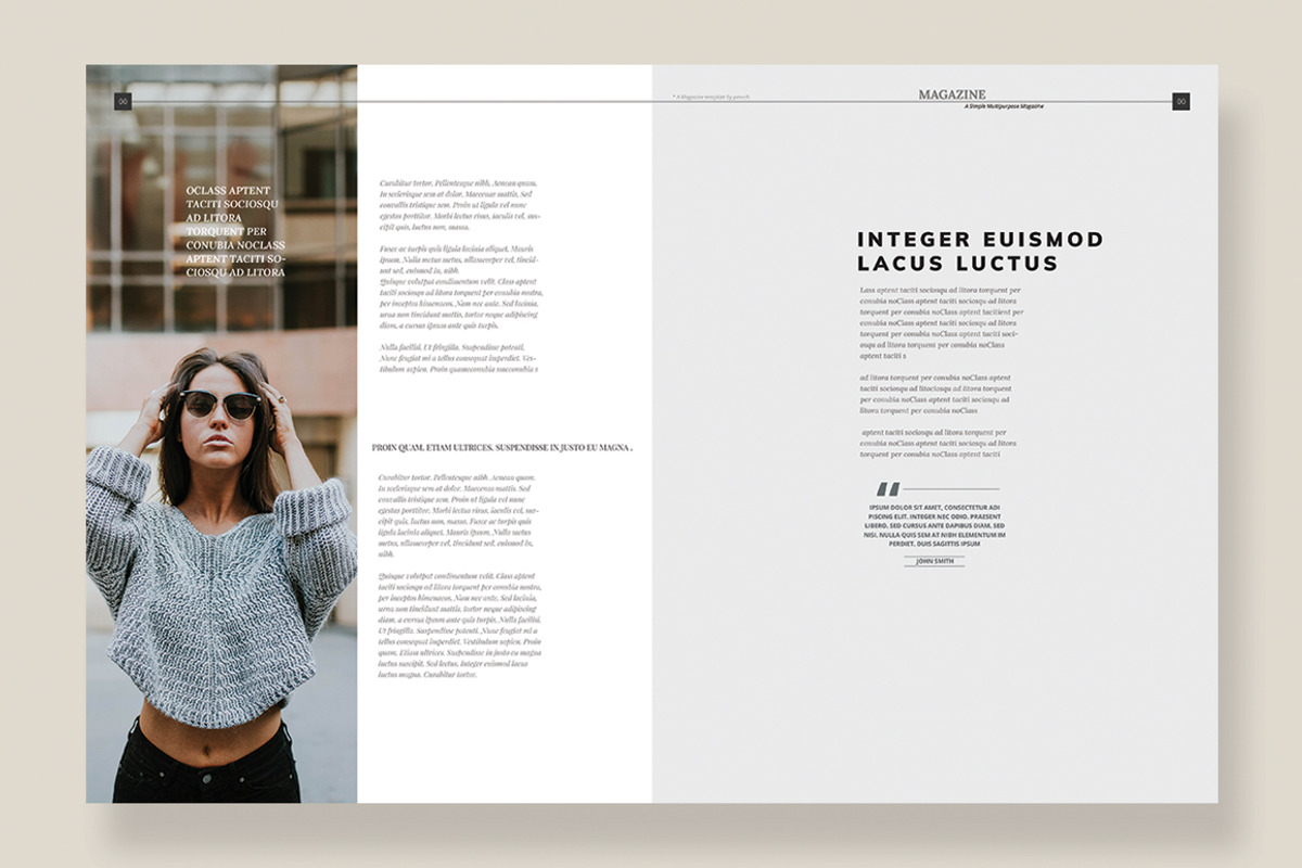 Magazine Template 11, a Magazine Template by pmvch (Photo 8 of 12)
