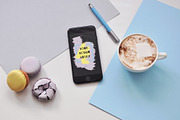 iPhone 7 Black – 7 PSD Mockups, an iPhone Mockup by hezytheme (Thumbnail 4 of 7)