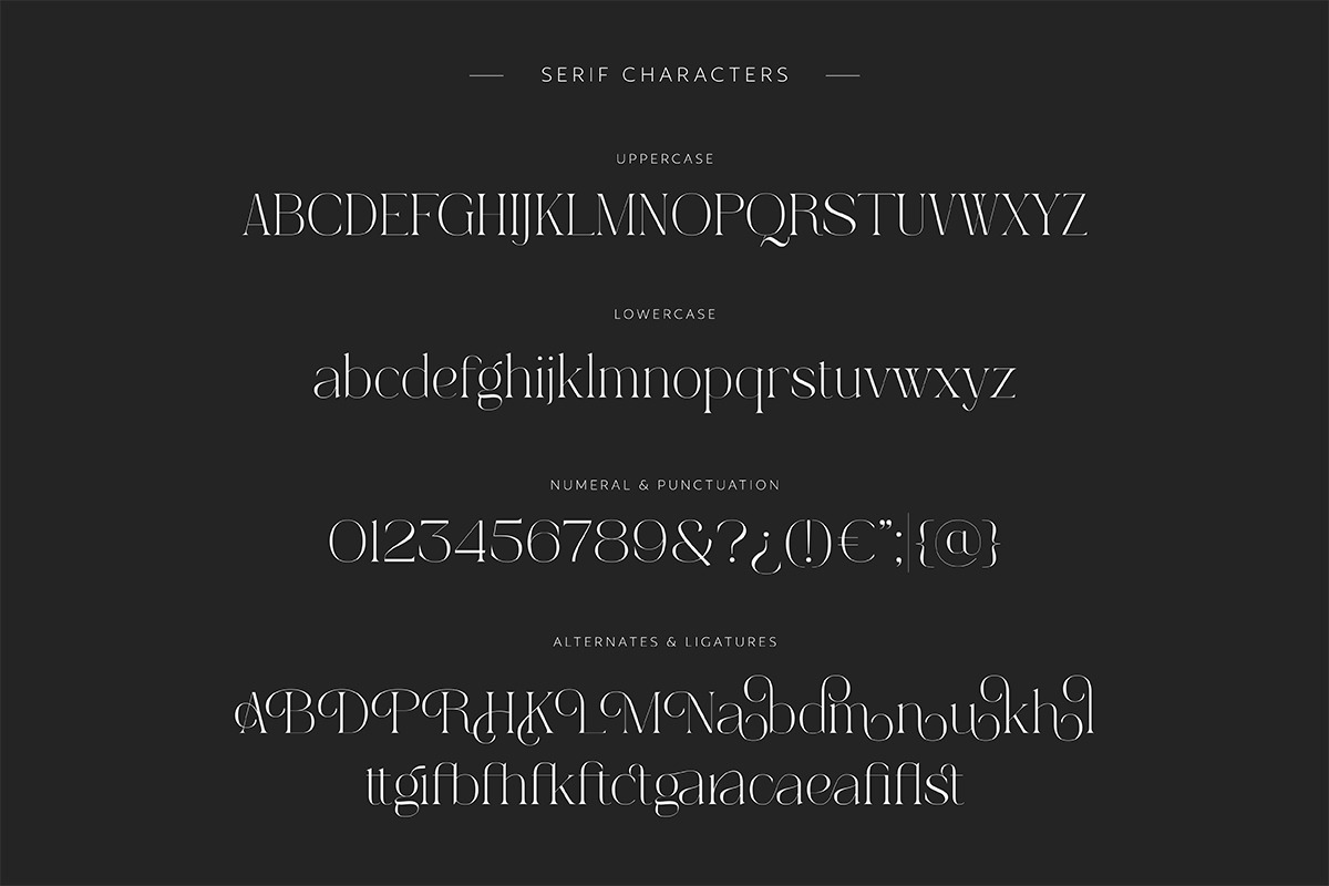 March & Amorist - Elegant Font Duo, a Serif Font by ClevUs (Photo 11 of 13)