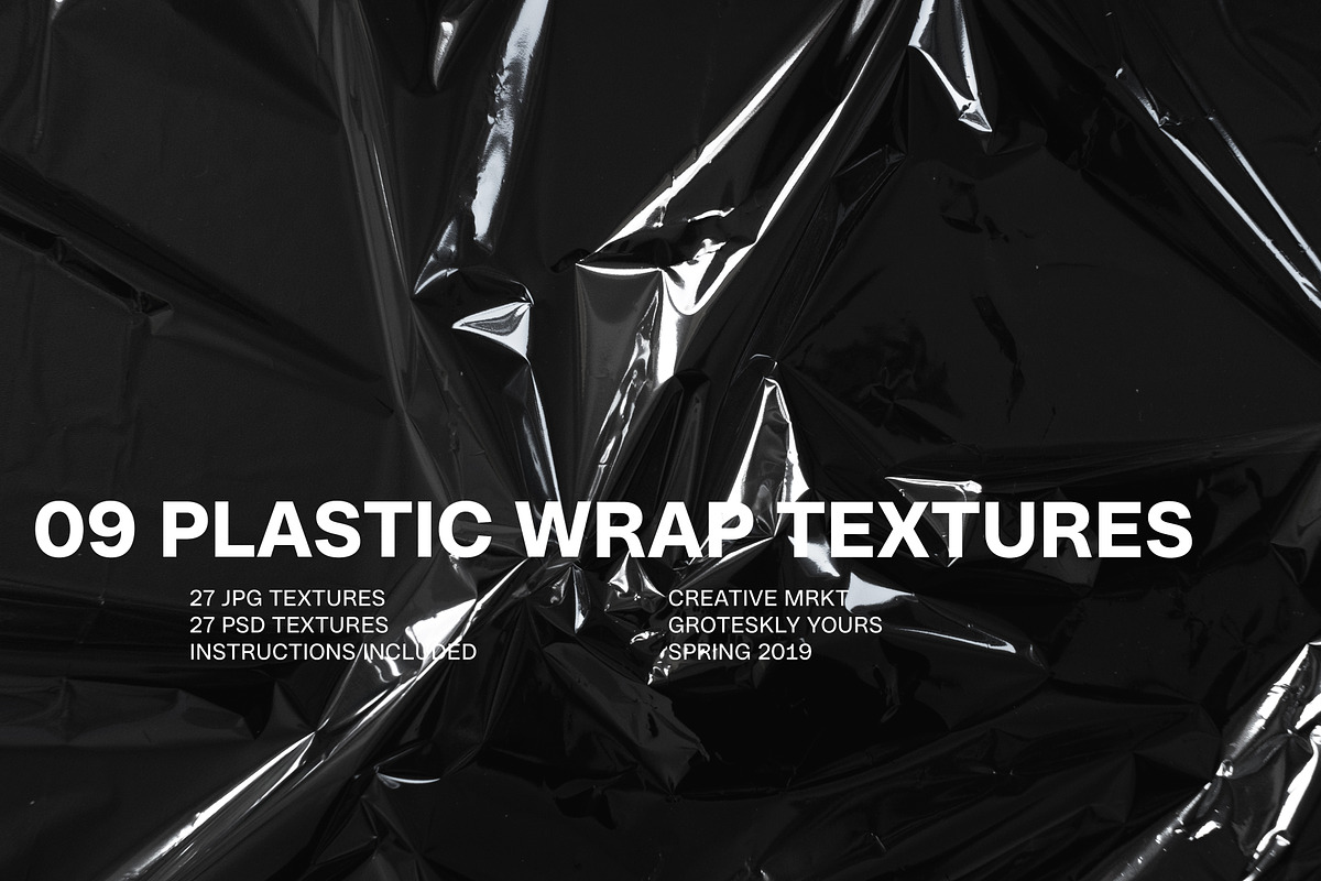 09: Plastic Wrap Textures, a Texture Graphic by Eugene Tantsurin (Photo 1 of 10)