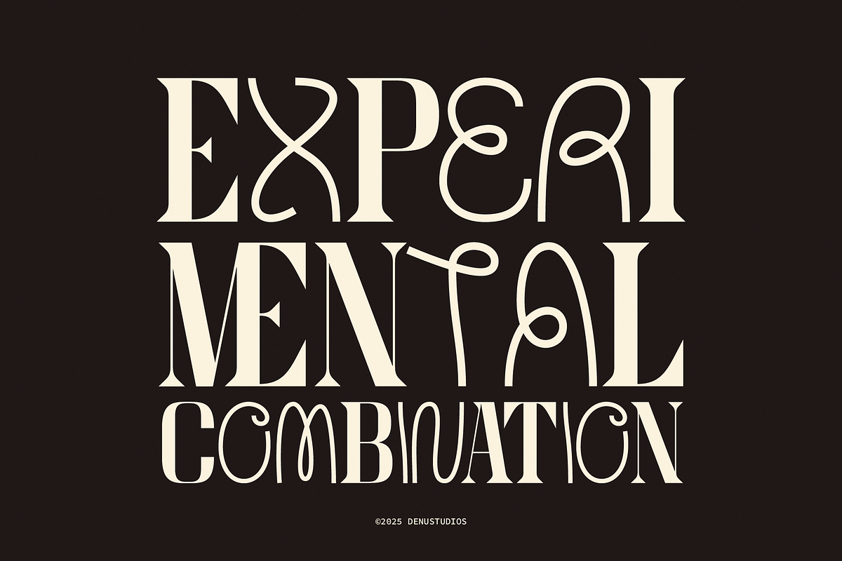 Meciera | Combination Serif, a Serif Font by Denustudios (Photo 1 of 13)