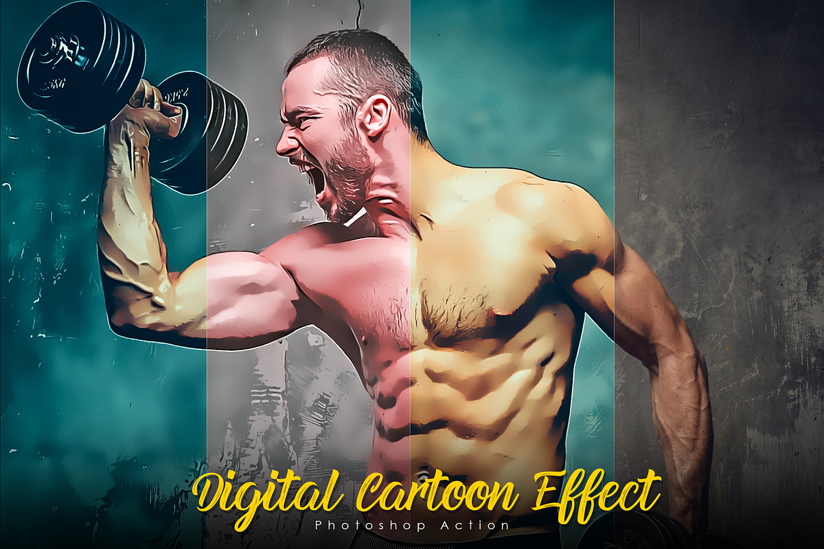 Digital Cartoon Effect, an Action Add-On by Vatdesign (Photo 1 of 4)