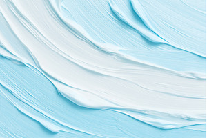 Sky Blue and White Creamy Texture, an Abstract Photo by Lermont51