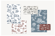 Georgia Seamless Pattern Set, a Wallpaper Graphic by Hughes Studio (Thumbnail 8 of 8)