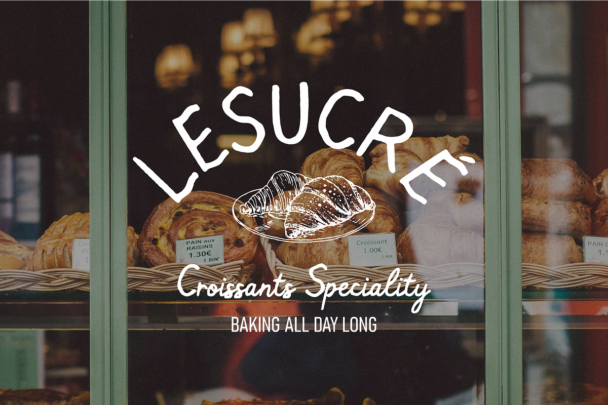 Crusty Crunchy A Wonky Wobbly Font, a Handwritten Font by Tyedge Studio (Photo 5 of 8)