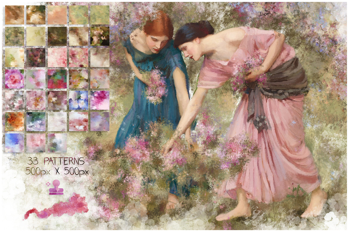 Romanticim Photoshop Brushes, a Brushes & More by FaeryDesign (Photo 2 of 3)