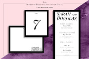 Eva Modern Wedding Stationery, an Invitation Template by Uno Bello Design Studio (Thumbnail 4 of 5)