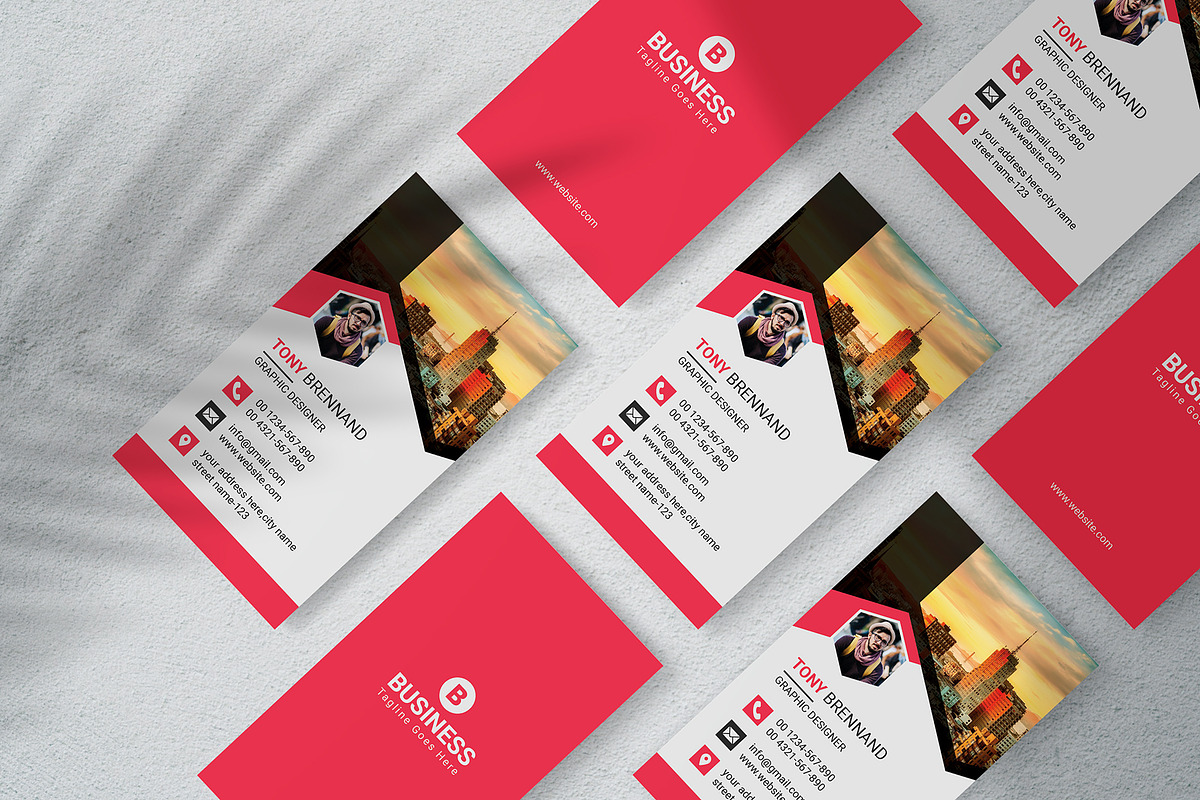 Business Card, a Business Card Template by creative-som (Photo 2 of 4)