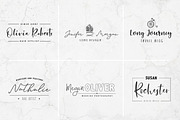 Font Pack & Mini Logo Creator, a Script Font by PeDe Designs (Thumbnail 16 of 22)