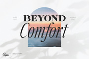 Beyond Comfort - Classy Font Duo, a Serif Font by Tom Chalky (Thumbnail 3 of 13)