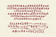 Ravella - Her Handwritten Font, a Font by Uncarving (Thumbnail 9 of 9)