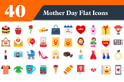 Mother’s Day Flat Icons Bundle, an Emoji Icon by EllaMaiyaali (Thumbnail 3 of 3)