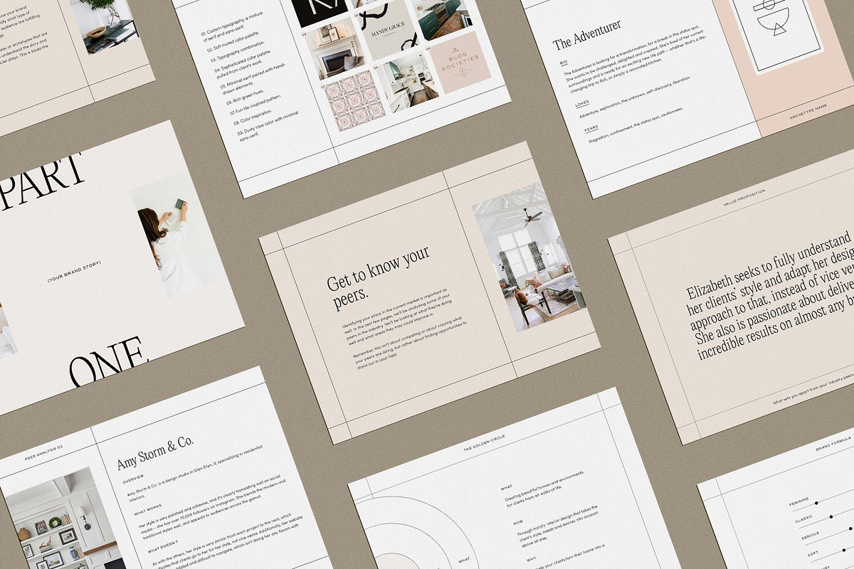 Brand Strategy Template, a Presentation Template by Madewest Supply Co. (Photo 2 of 5)