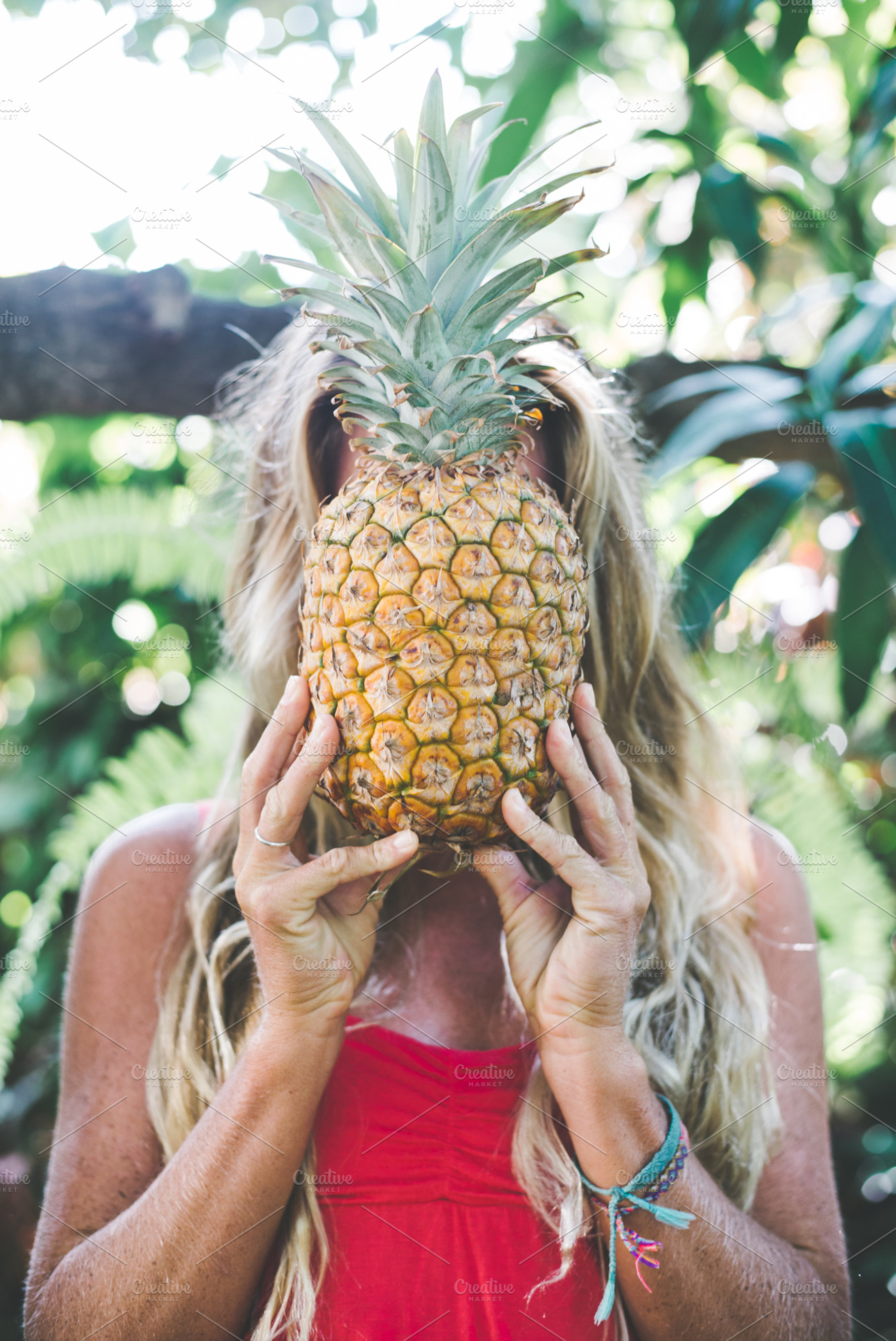 Pineapple head, a Person Photo by RodrigoM Photographs