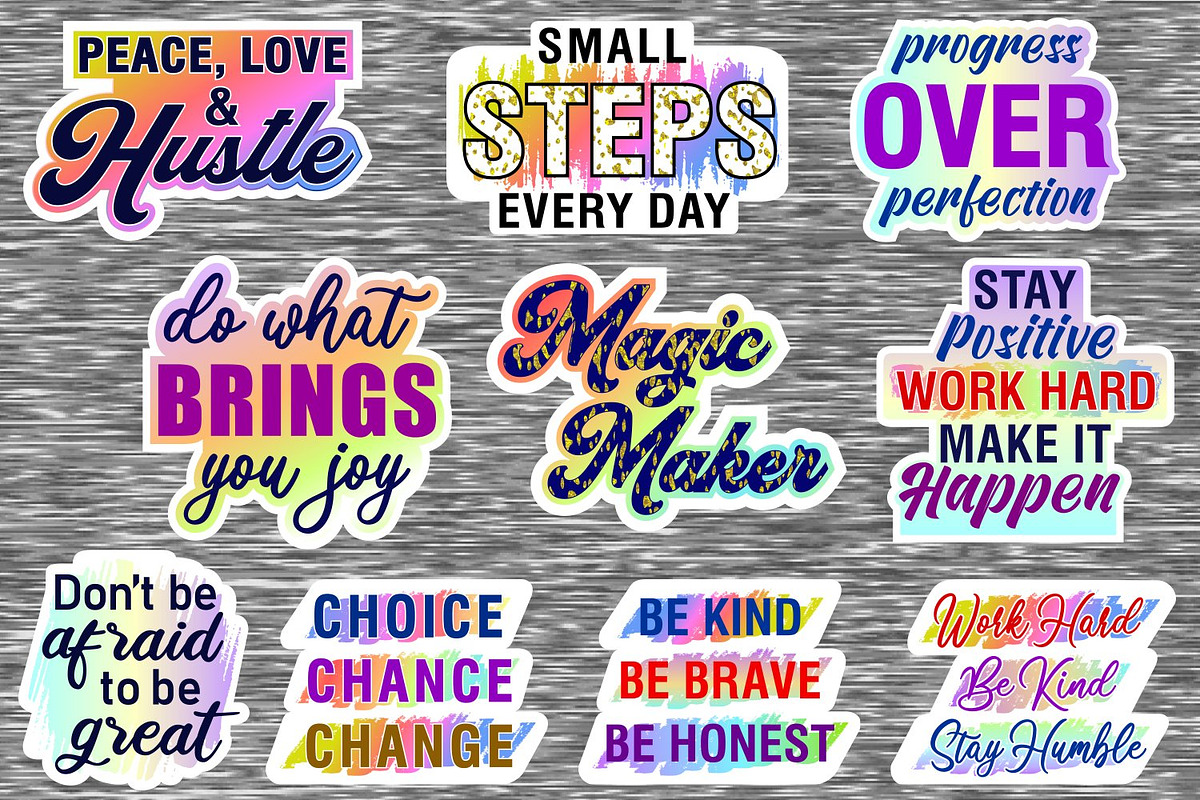 Inspirational & Motivational Bundle, an Object Graphic by D2PUTRI (Photo 21 of 27)