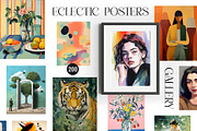 Eclectic Posters - Wall Art Gallery, a Graphic by SunnyAfternoons (Thumbnail 1 of 11)