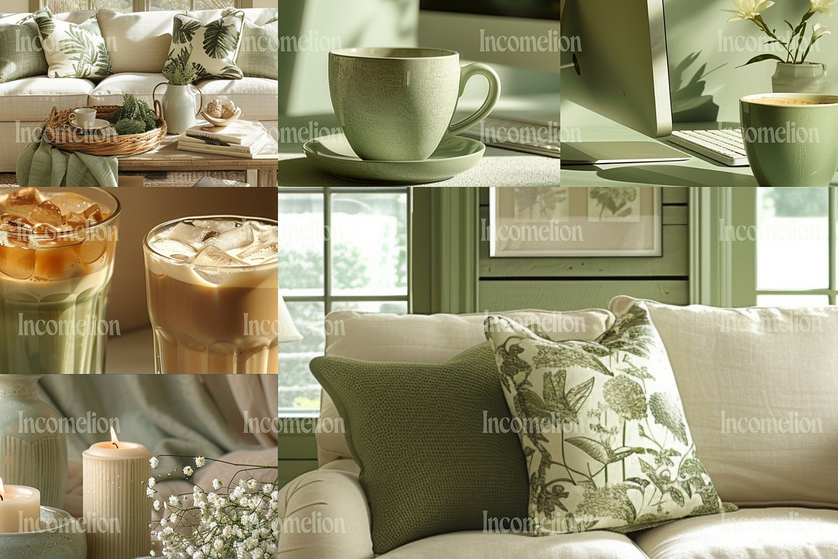 140 Green Serenity Aesthetic Photos, a Beauty & Fashion Photo by Incomelion (Photo 5 of 8)