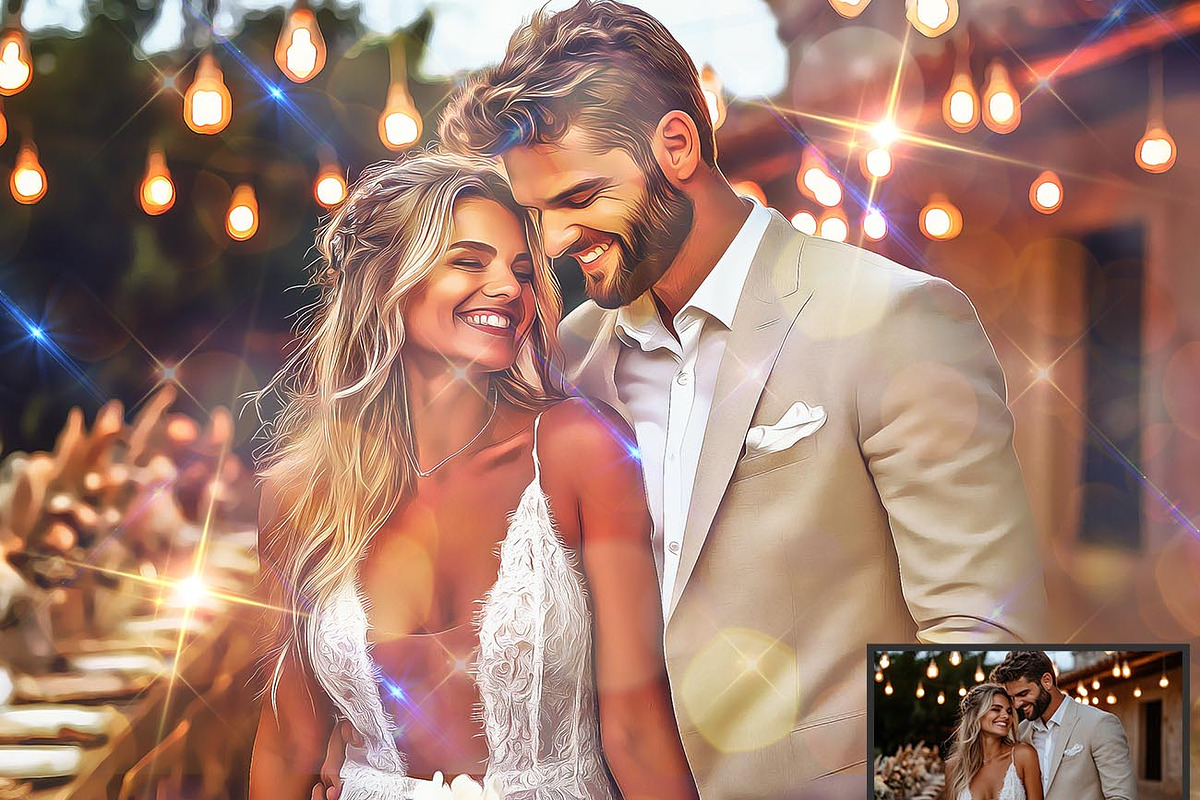 Wedding Luxe FX Elegant & Cinematic, an Action Add-On by Studio Retouch (Photo 3 of 11)