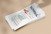 Woman choosing outfit, a Person Illustration by Good Studio (Thumbnail 2 of 3)