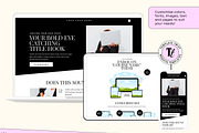 Minimal Wix Sales Page Template, a Wix Template by Template Twist Shop (Thumbnail 6 of 10)