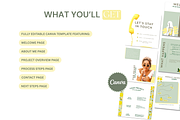Client Welcome Kit Canva Template, a Branding & Logo Template by ChelseaLamontDesign (Thumbnail 4 of 4)