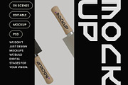 Hand Scraper Mockup, a Household Mockup by hiddemaru (Thumbnail 4 of 4)