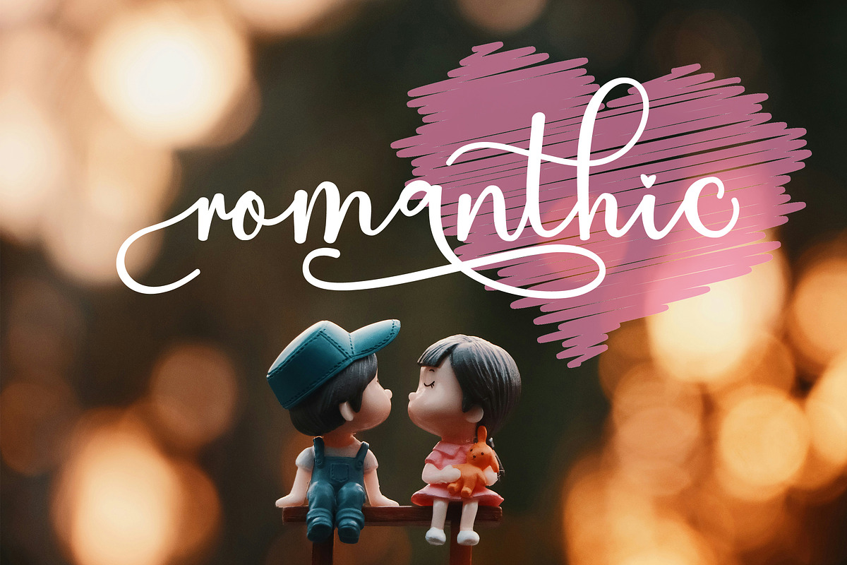 Heather Script, a Script Font by Raffa Creative (Photo 3 of 7)