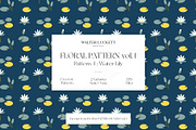 Floral Pattern vol. 1 - Pattern 4, a Pattern Graphic by Walter Luckett Designs (Thumbnail 1 of 4)