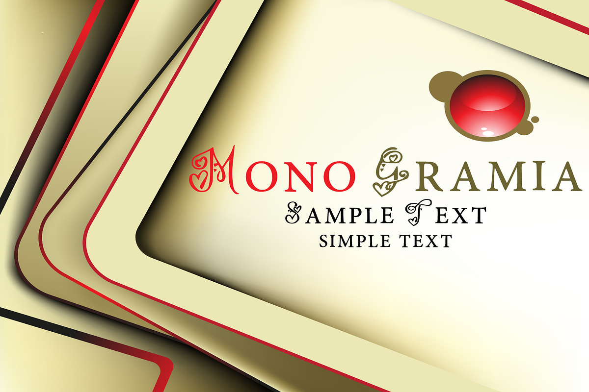 Monogramia Dual Style, a Script Font by Dz Akali (Photo 2 of 6)