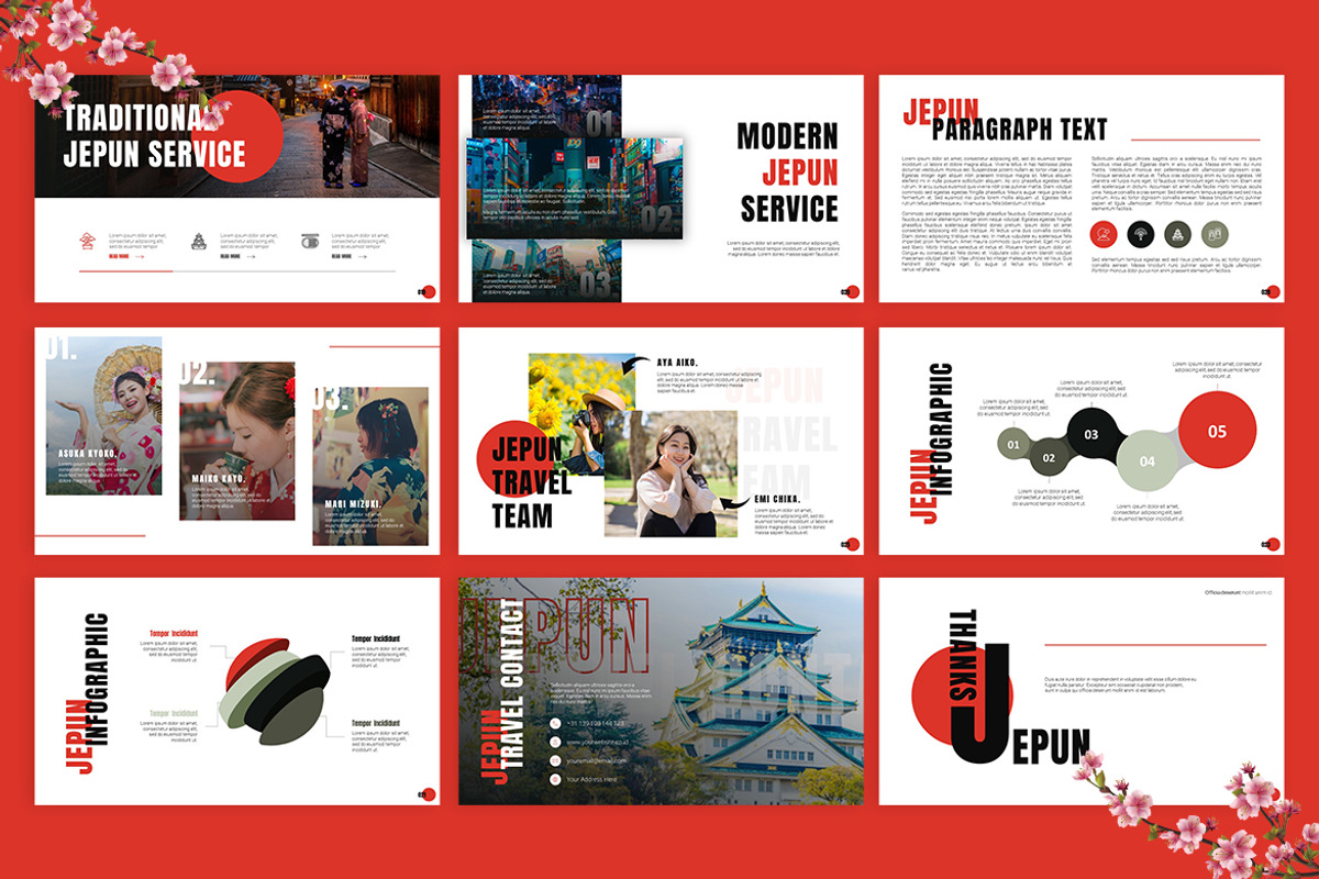 Jepun - Travelling Google Slides, a Presentation Template by Jegtheme (Photo 4 of 4)