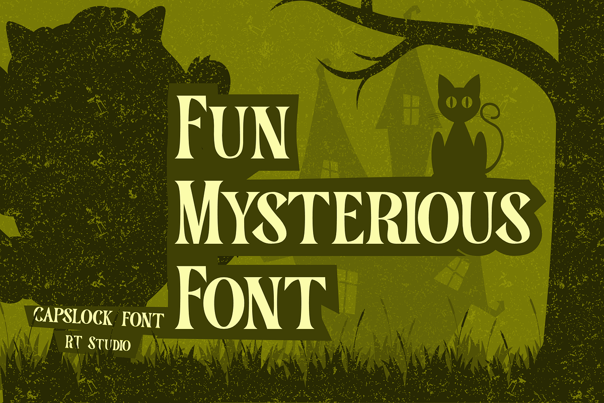 Tamarine: A Classic Cartoon Nostalgi, a Serif Font by RT Studio (Photo 2 of 7)