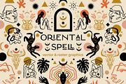 Oriental Spell Bundle, an Illustration by Annie Konst (Thumbnail 1 of 19)
