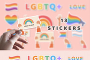 Pride Month LGBTQ+ Collection, a Decorative Illustration by millering (Thumbnail 3 of 12)