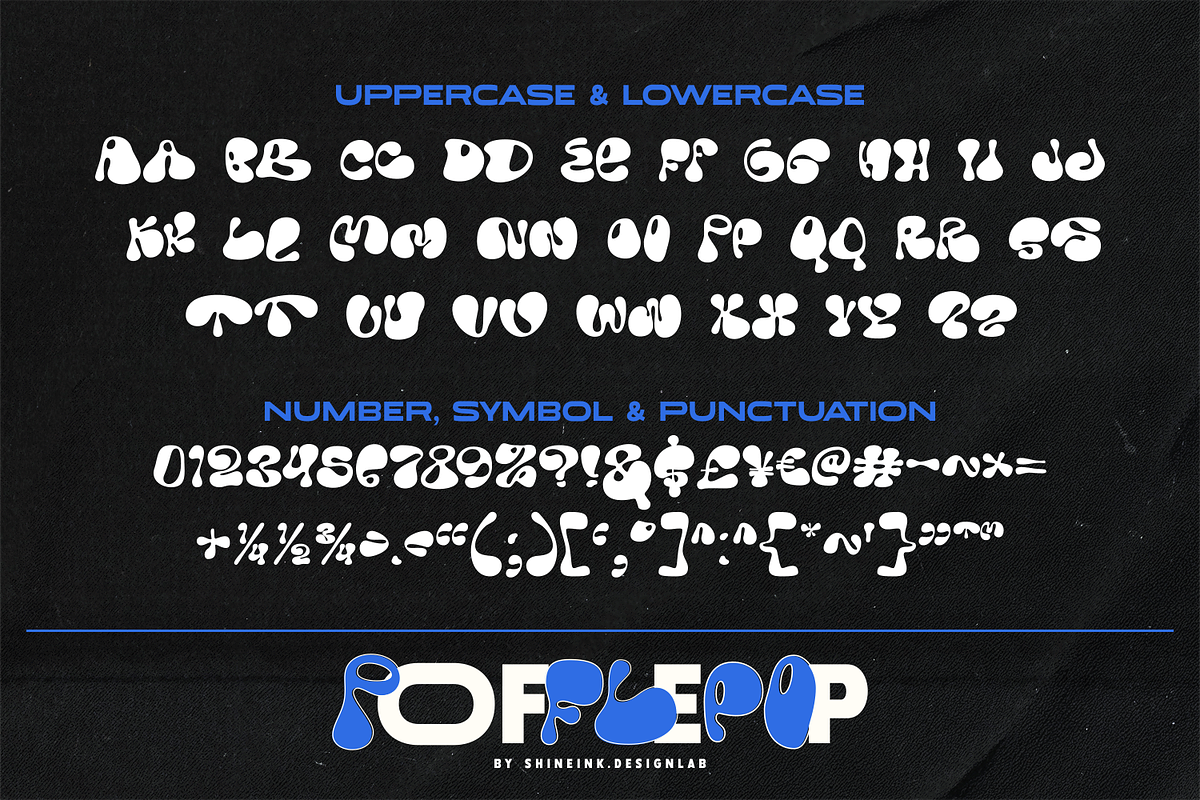 Pofflepop, a Font by shineink.designlab (Photo 11 of 11)